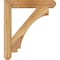 Ekena Millwork Imperial Craftsman Rough Sawn Bracket w/ Offset Brace, Western Red Cedar, 6"W x 28"D x 32"H BKT0604X28X32IMP04RWR - alternate 2